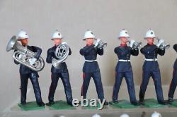 BRITAINS EYES RIGHT 29 x BRITISH ROYAL MARINES MARCHING BAND od