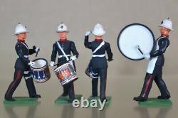 BRITAINS EYES RIGHT 29 x BRITISH ROYAL MARINES MARCHING BAND od