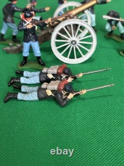 BRITAINS Eyes Right / Swoppets ACW Union Soldiers Gun Crew + Others