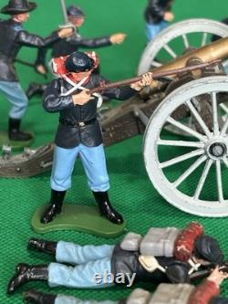 BRITAINS Eyes Right / Swoppets ACW Union Soldiers Gun Crew + Others