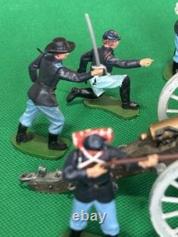BRITAINS Eyes Right / Swoppets ACW Union Soldiers Gun Crew + Others