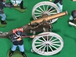 BRITAINS Eyes Right / Swoppets ACW Union Soldiers Gun Crew + Others