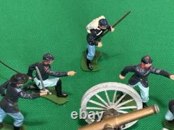BRITAINS Eyes Right / Swoppets ACW Union Soldiers Gun Crew + Others