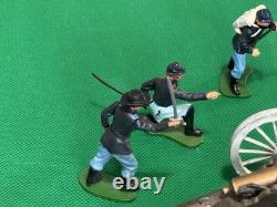 BRITAINS Eyes Right / Swoppets ACW Union Soldiers Gun Crew + Others