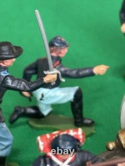BRITAINS Eyes Right / Swoppets ACW Union Soldiers Gun Crew + Others