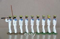 BRITAINS GOOD SOLDIERS BOER WAR ROYAL NAVY RN NAVAL GUN CANNON TEAM oc