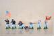 Britains Herald Swoppets 7 X American Civil War Union & Confederate Soldiers Ol