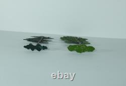 BRITAINS HOLLOWCAST FARM MINIATURE GARDEN Vintage Toy ELM TREE & Bush Lot N4