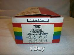 Britains Hospital Shop Trade Box Of 48 Nurses Complete Set Mib 132