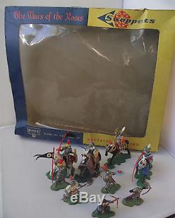 BRITAINS Herald 7480 Swoppets Knights Wars Of The Roses Boxed Set Rare