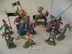 BRITAINS Herald 7480 Swoppets Knights Wars Of The Roses Boxed Set Rare