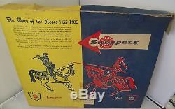 BRITAINS Herald 7480 Swoppets Knights Wars Of The Roses Boxed Set Rare