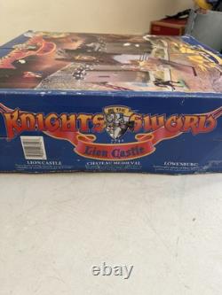 BRITAINS KNIGHTS OF THE SWORD 7791 SWORD CASTLE & extras