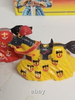 BRITAINS KNIGHTS OF THE SWORD JOUSTING & SWORD ON HORSEBACK FIGURES counter pack