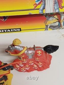 BRITAINS KNIGHTS OF THE SWORD JOUSTING & SWORD ON HORSEBACK FIGURES counter pack