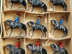 BRITAINS LEAD MOUNTED CAVALRY TRADE PACK x 12 1950's MINT BOXED