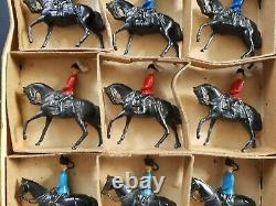 BRITAINS LEAD MOUNTED CAVALRY TRADE PACK x 12 1950's MINT BOXED