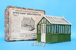 BRITAINS Lead Garden Series #053 GREENHOUSE Boxed Superb Example