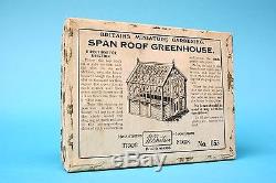 BRITAINS Lead Garden Series #053 GREENHOUSE Boxed Superlative Example