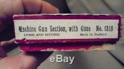 BRITAINS MACHINE GUN SECTION with GUNS #1318 with Original Box W. Britain