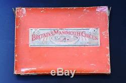 BRITAINS MAMMOTH CIRCUS #1539 Display Complete Box Set RARE