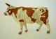 Britains, Map Of The World Cow, 1924 Rare Brown Version, Lead Nestle's