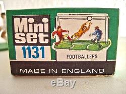 BRITAINS MINI SET 1131 footballers Mint In Box Vintage 1960s COMPLETE