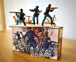 BRITAINS MINI SET 1151 Federal Infantry Mint In Box Vintage 60s COMPLETE