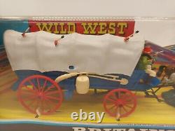 BRITAINS N0 7616 COVERED WAGON WILD WEST Deetail nto Timpo