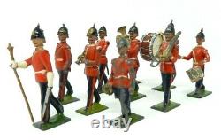 BRITAINS No27 THE DRUM & FIFE BAND OF THE LINE SET OF 10 FIGURES