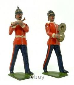 BRITAINS No27 THE DRUM & FIFE BAND OF THE LINE SET OF 10 FIGURES