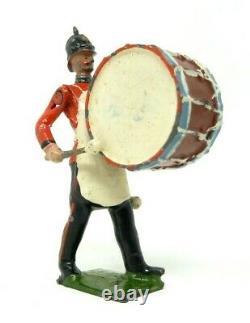 BRITAINS No27 THE DRUM & FIFE BAND OF THE LINE SET OF 10 FIGURES