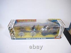 BRITAINS No 7464 FEDERAL AMERICAN CIVIL WAR Gun team & limber n/mint contents