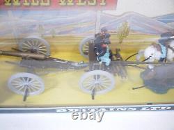 BRITAINS No 7464 FEDERAL AMERICAN CIVIL WAR Gun team & limber n/mint contents