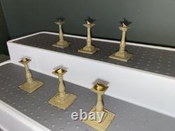 BRITAINS PIXYLAND F KEW CO 1920s LEAD GARDEN SERIES RARE SUNDIALS 6 Nos