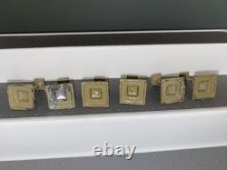 BRITAINS PIXYLAND F KEW CO 1920s LEAD GARDEN SERIES RARE SUNDIALS 6 Nos