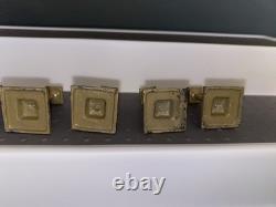 BRITAINS PIXYLAND F KEW CO 1920s LEAD GARDEN SERIES RARE SUNDIALS 6 Nos