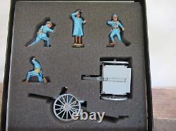 BRITAINS PREMIER SERIES FRENCH GUN DETACHMENT WITH 75mm GUN & CAISSON No. 8937