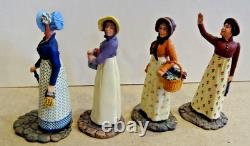 BRITAINS -Pride & Prejudice 9 x Characters -D`Arcy, Bennets, Wickham, Bingley etc