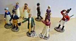 BRITAINS -Pride & Prejudice 9 x Characters -D`Arcy, Bennets, Wickham, Bingley etc