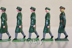 BRITAINS RE PAINTED BRITISH WWII WOMENS ROYAL ARMY CORPS MARCHING of