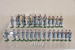 BRITAINS RE PAINTED WWI BRITISH WOMANS ROYAL AIR FORCE WRAF MARCHING BAND oc