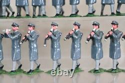 BRITAINS RE PAINTED WWI BRITISH WOMANS ROYAL AIR FORCE WRAF MARCHING BAND oc