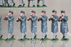 BRITAINS RE PAINTED WWI BRITISH WOMANS ROYAL AIR FORCE WRAF MARCHING BAND oc