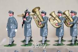 BRITAINS RE PAINTED WWI BRITISH WOMANS ROYAL AIR FORCE WRAF MARCHING BAND oc