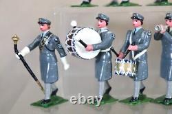 BRITAINS RE PAINTED WWI BRITISH WOMANS ROYAL AIR FORCE WRAF MARCHING BAND oc