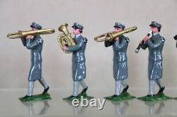 BRITAINS RE PAINTED WWI BRITISH WOMANS ROYAL AIR FORCE WRAF MARCHING BAND oc