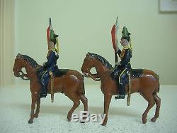 BRITAINS SET 23 RARE 5th LANCERS 1st VERSION 1894-1903