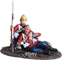 BRITAINS SOLDIERS 20209 Helping my Comrade Two British of the 24th Foot Metal