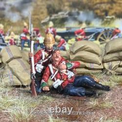 BRITAINS SOLDIERS 20209 Helping my Comrade Two British of the 24th Foot Metal BRITAINS SOLDIERS 20209 Helping my Comrade Two British of the 24th Foot Metal